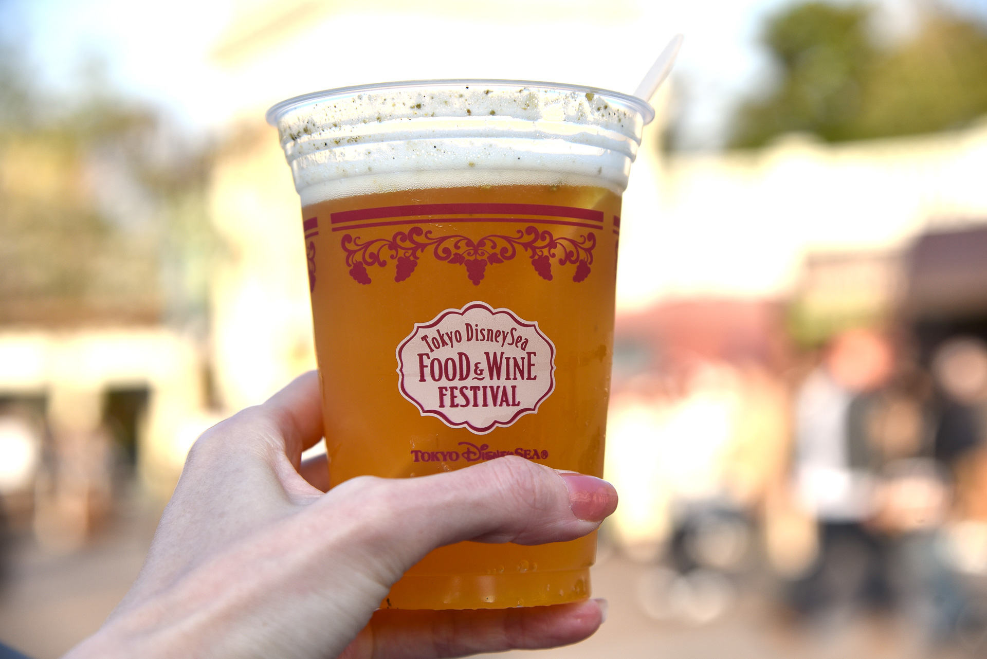 「ビアカクテル（パッションフルーツ、アーモンドシロップ、四川青山椒）」