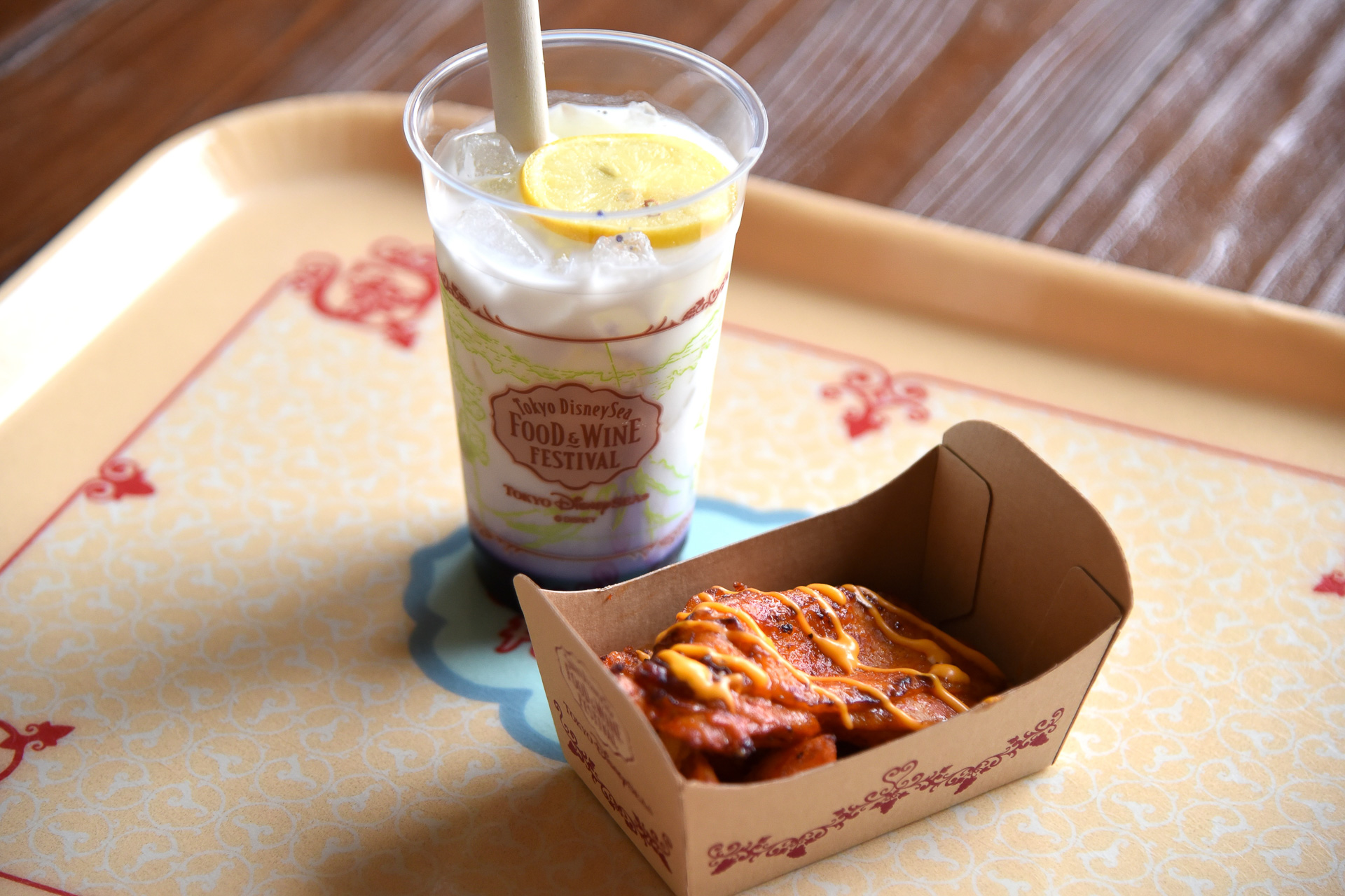 アラビアンコーストのイベント限定フードは2品を用意