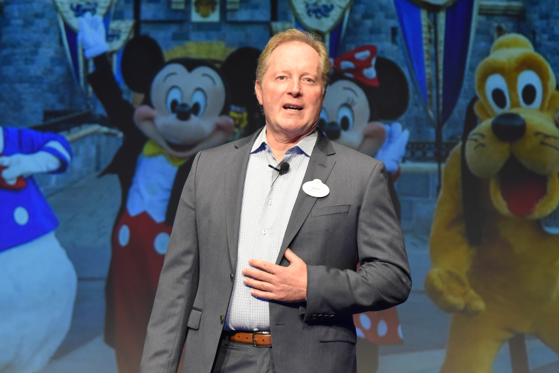 ディズニー・ディストネーション インターナショナル・マーケティング＆セールスヴァイス・プレジデントのジェフ・ヴァン・ランジェヴェルト氏