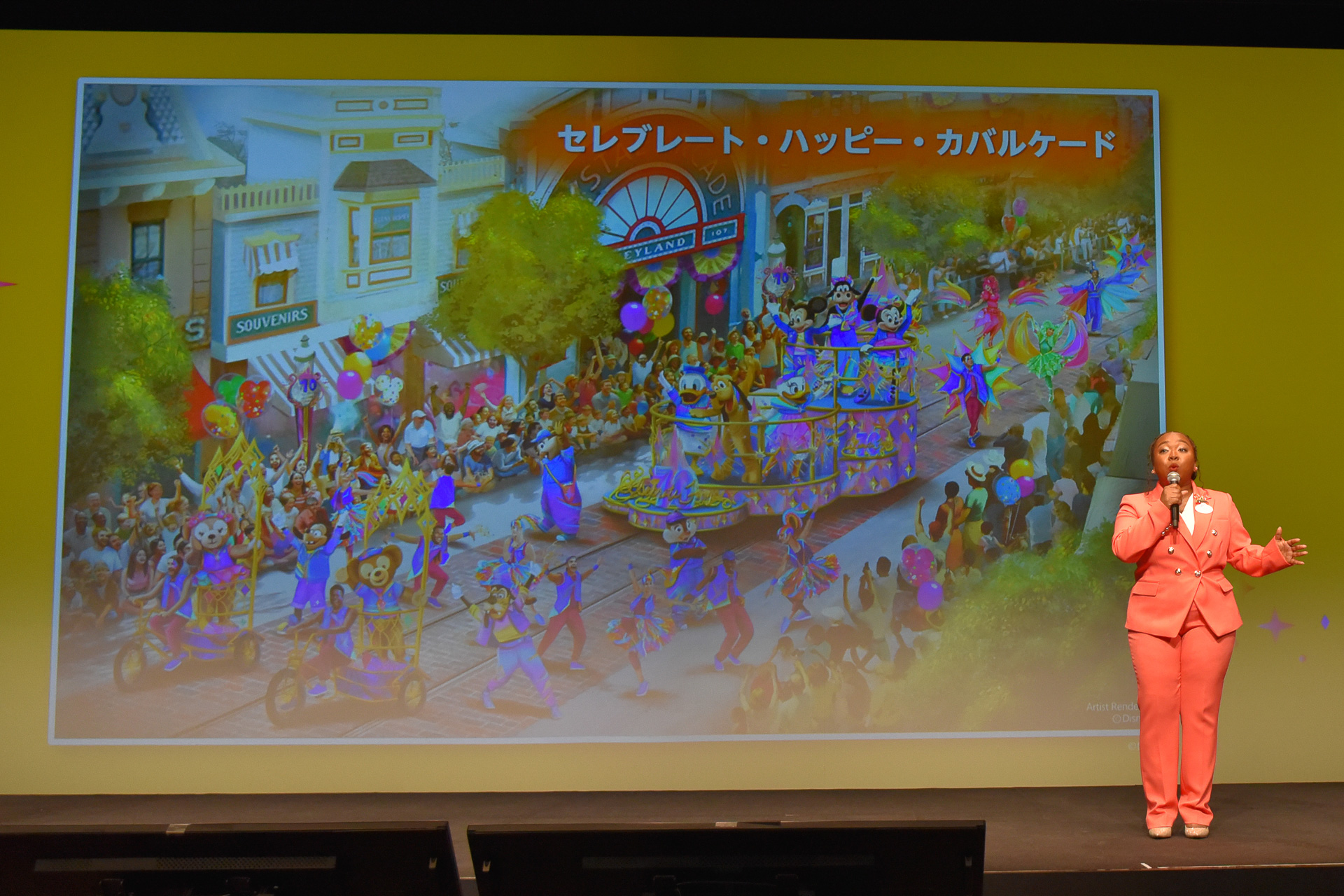 新たなグリーティングパレードはダッフィーたちも登場するとのこと