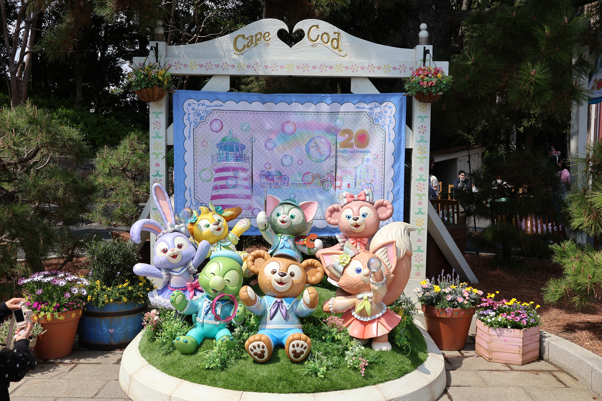 フォトスポットには全員が集合して豪華に！