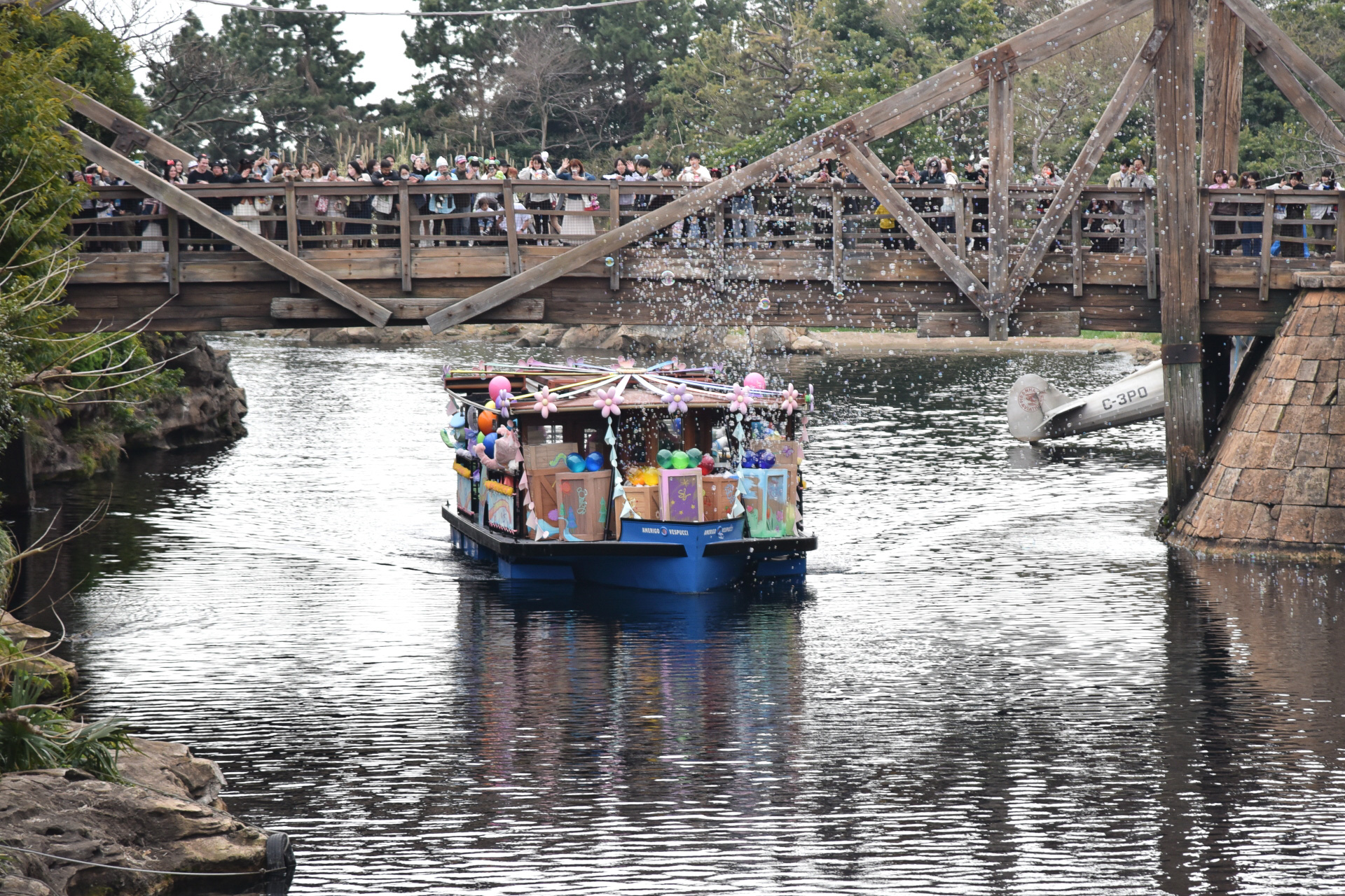 ロストリバーデルタもトランジェットスチーマーラインは周回