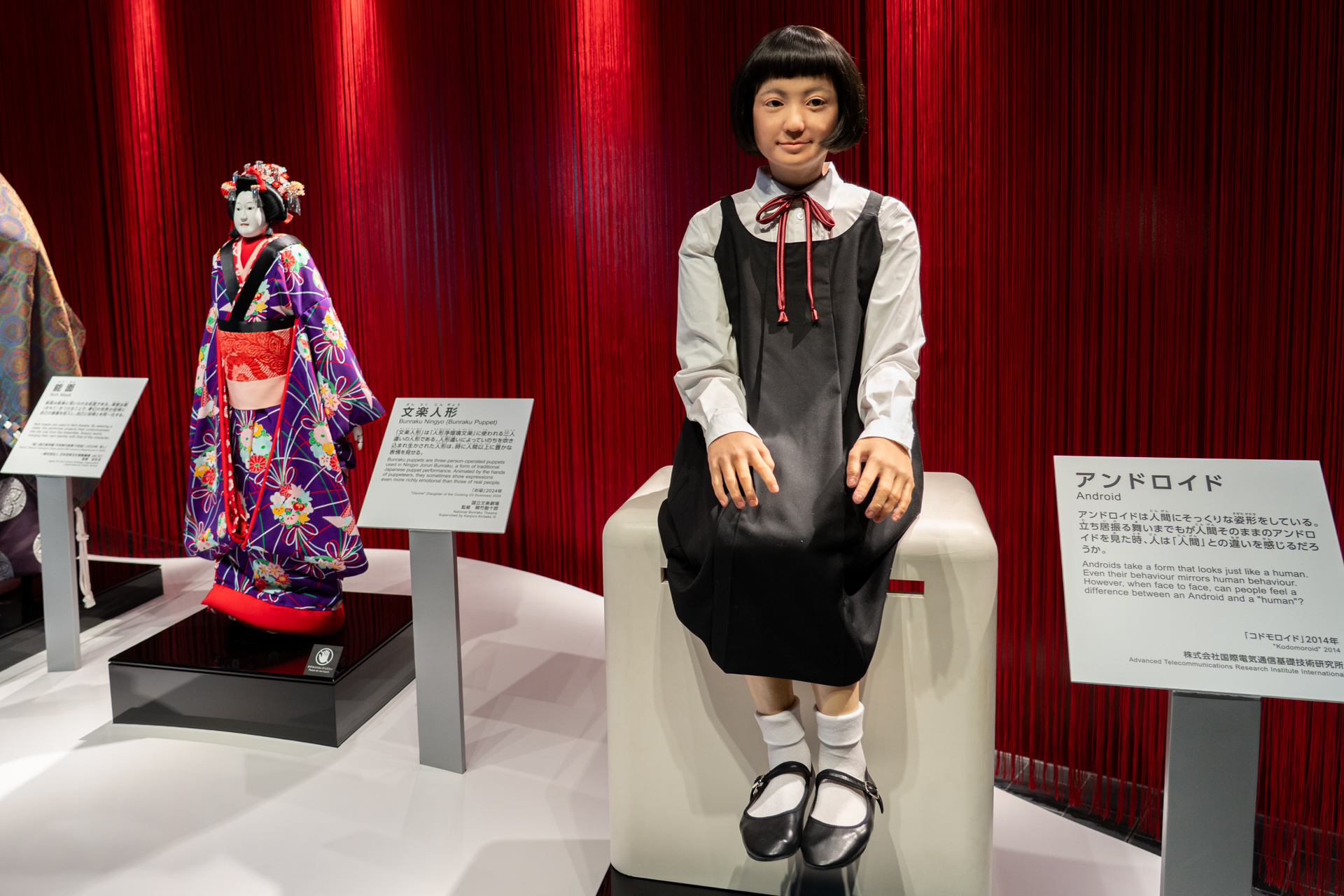 アンドロイドとは人間にそっくりな姿形をしているロボットのこと。こちらは「コドモロイド」