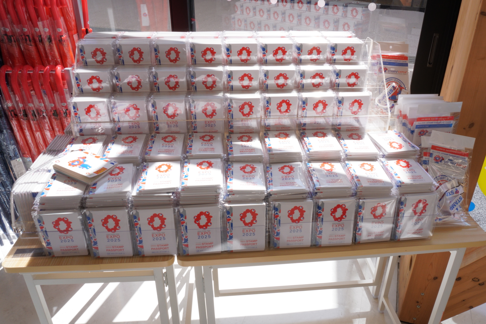 テストラン中に唯一会場内でスタンプラリーセットを販売し、途中で売り切れてしまったMARUZEN JUNKUDOも在庫復活