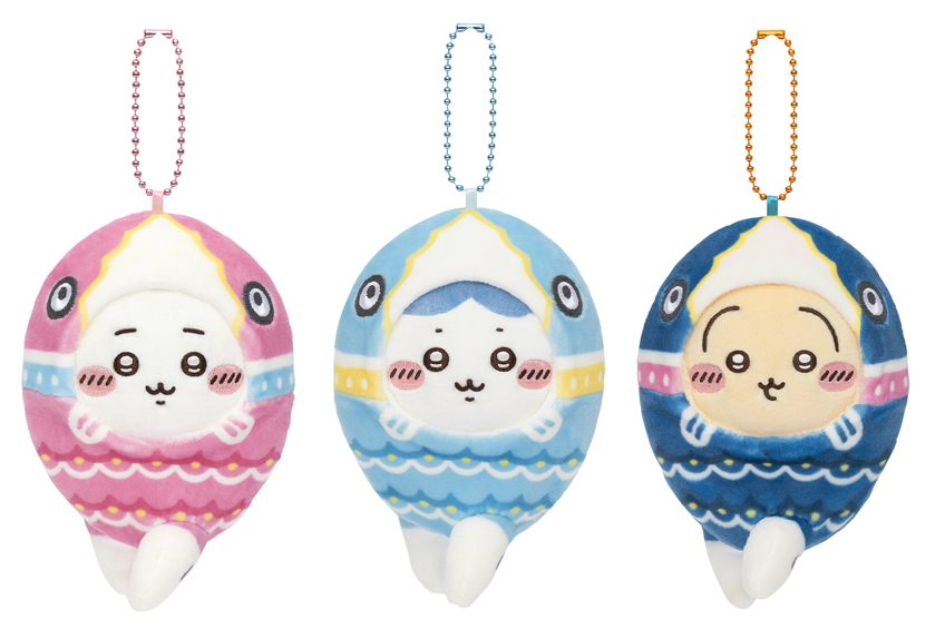 こいのぼりなマスコット（3種・各1870円）