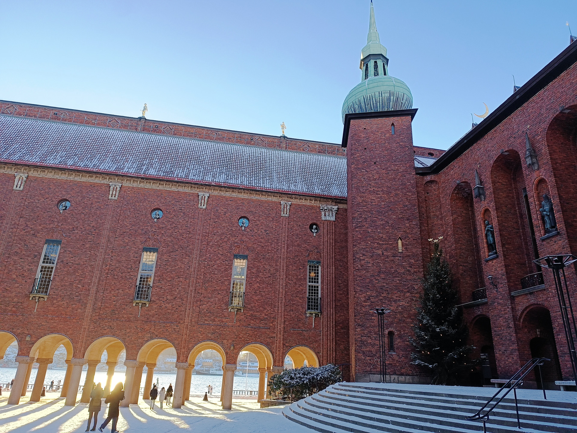 ストックホルム市庁舎内