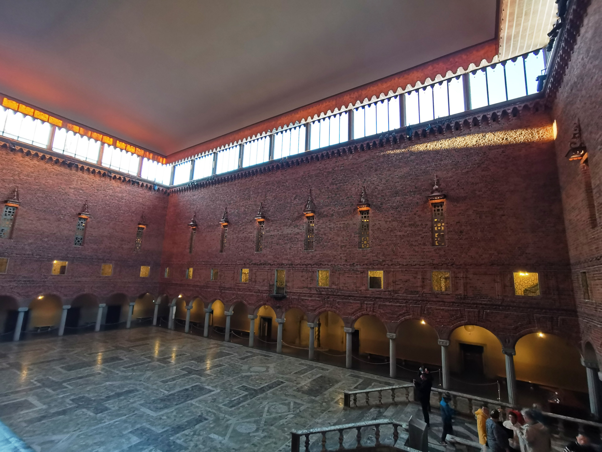 ストックホルム市庁舎内