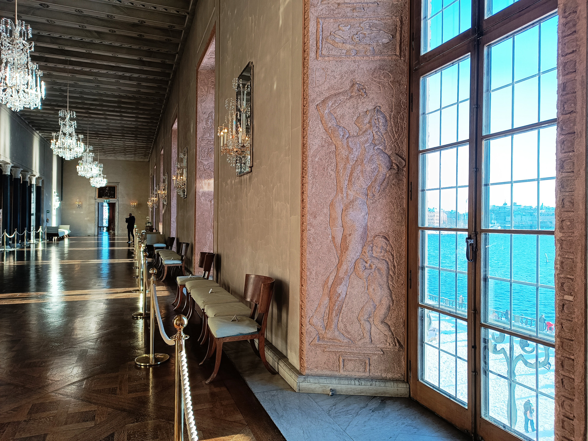 ストックホルム市庁舎内