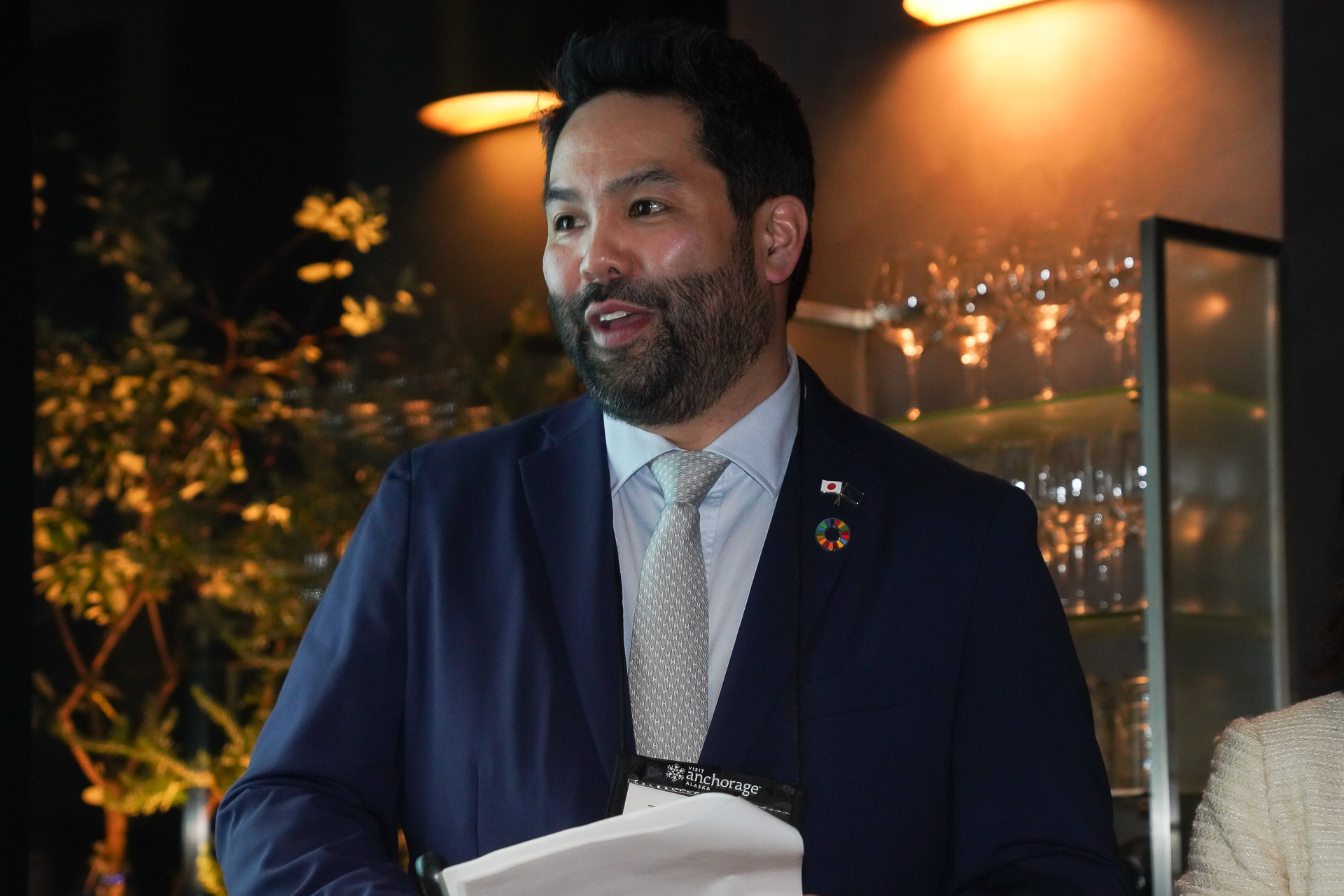 アンカレジ観光局 日本／アジア 営業部長 ウォング・アレックス氏