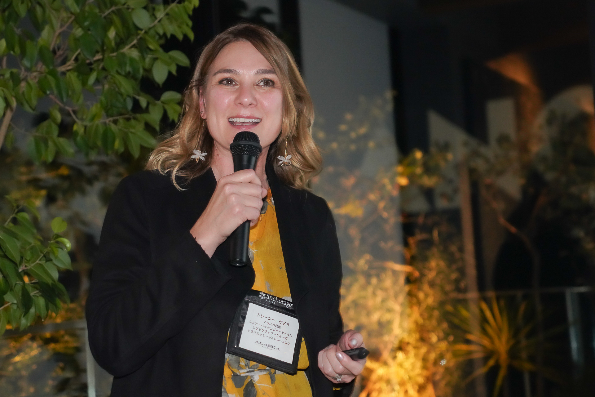 アラスカ鉄道 シニア・パッセンジャーセールス・エグゼクティブ － クルーズ、トラベル・トレード、トレーニング トレーシー・ザドラ氏