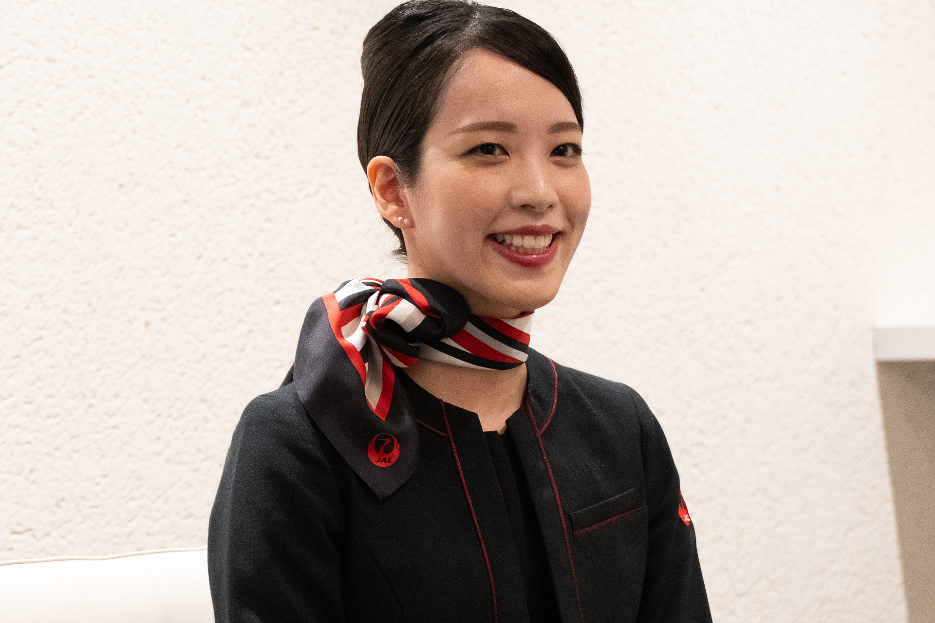 2025年度JALふるさとアンバサダー新任の中村優希さん（京都支店）