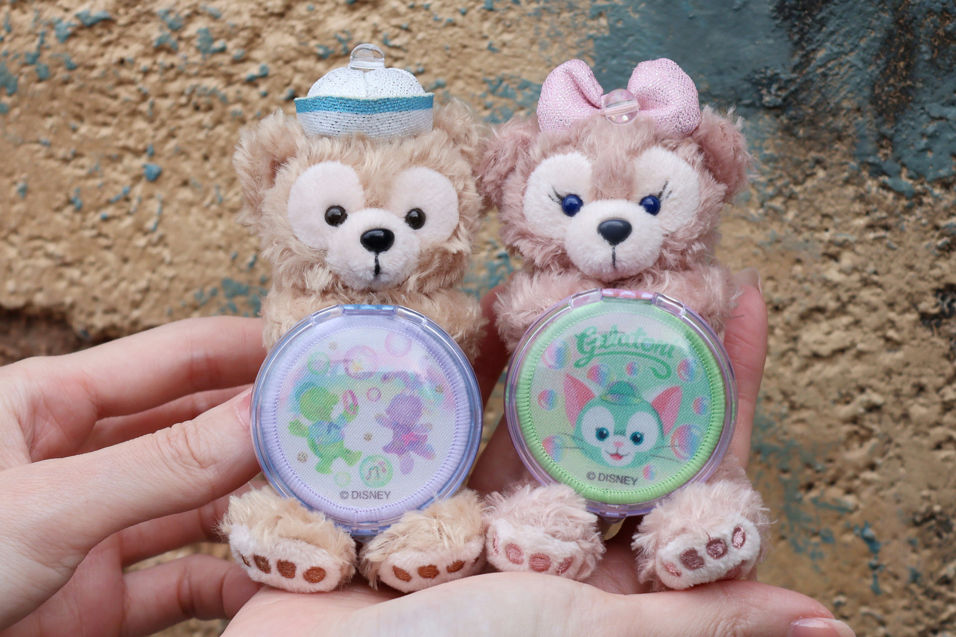 「ぬいぐるみチャーム」は手乗りサイズのかわいいサイズ