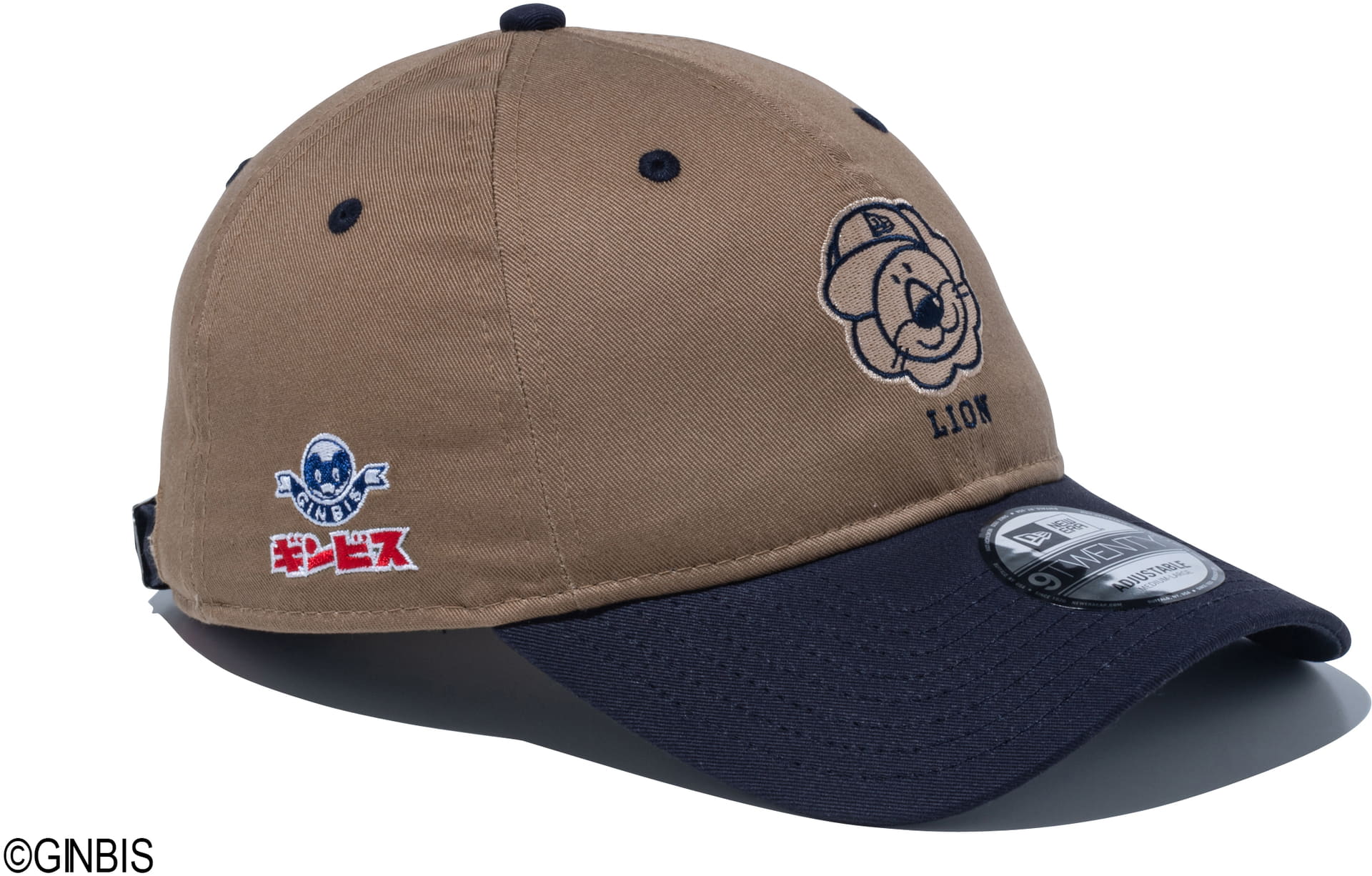 9TWENTY たべっ子どうぶつ らいおん クローム ブラックバイザー