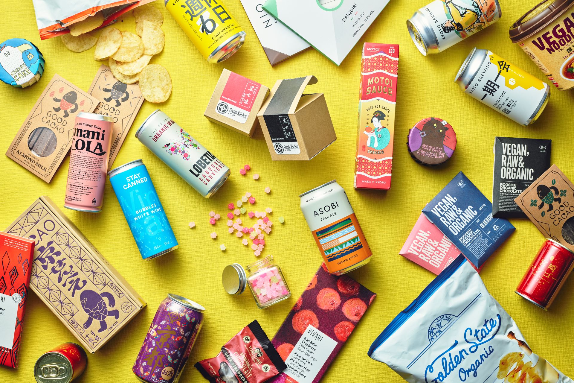 BONDO Cafe＆Barでお土産を販売している