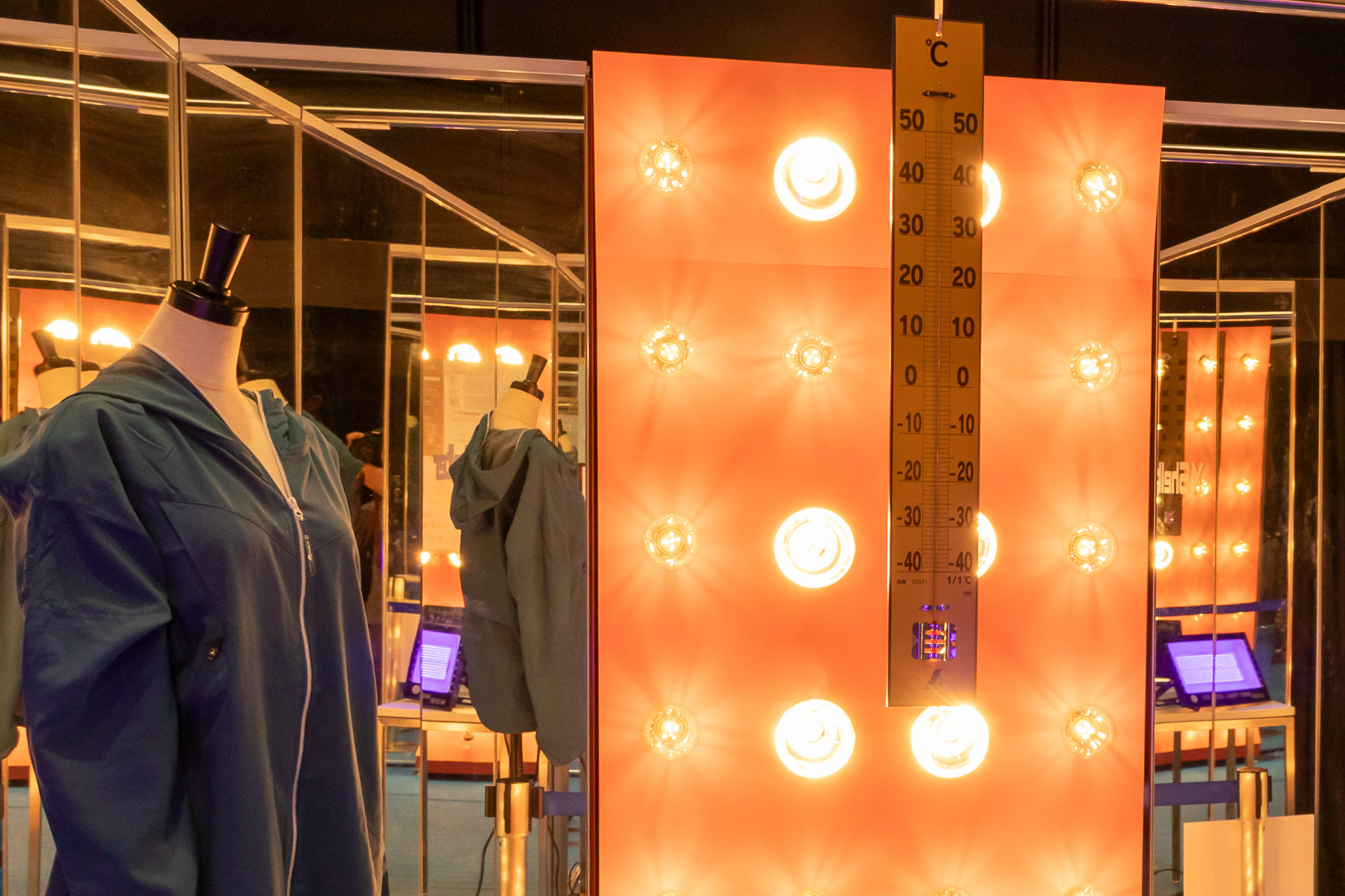 40度以上に室温を上げた暑熱ルーム