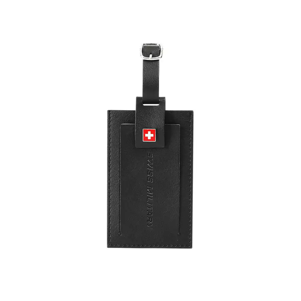 ロゴ入りのネームタグ