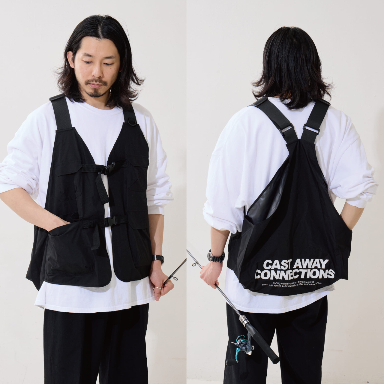 フィッシングベスト（2200円）