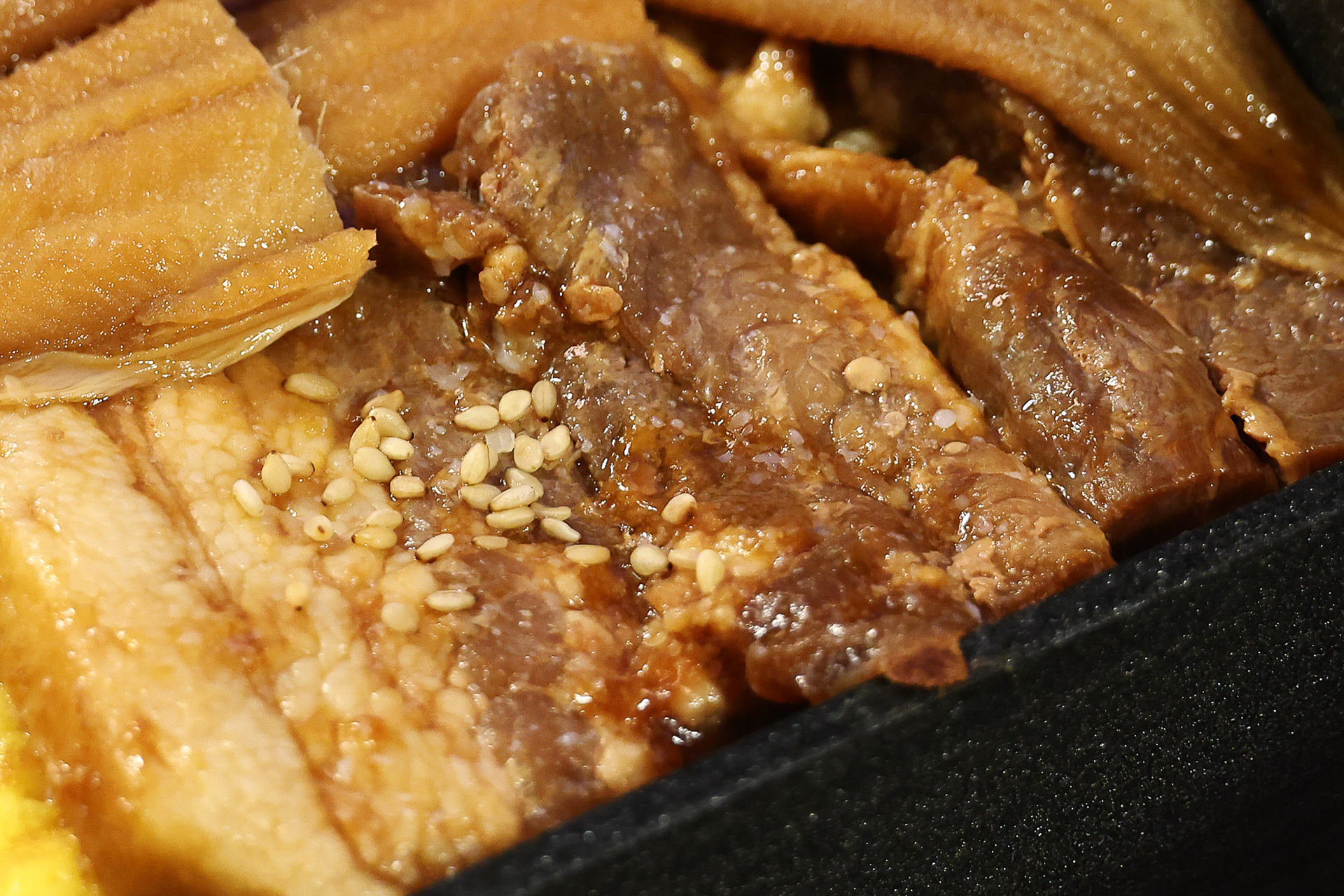 厚みのある角煮