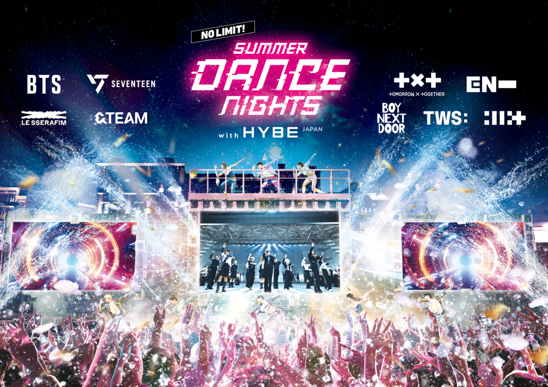 NO LIMIT! サマーダンスナイト with HYBE JAPANの概要