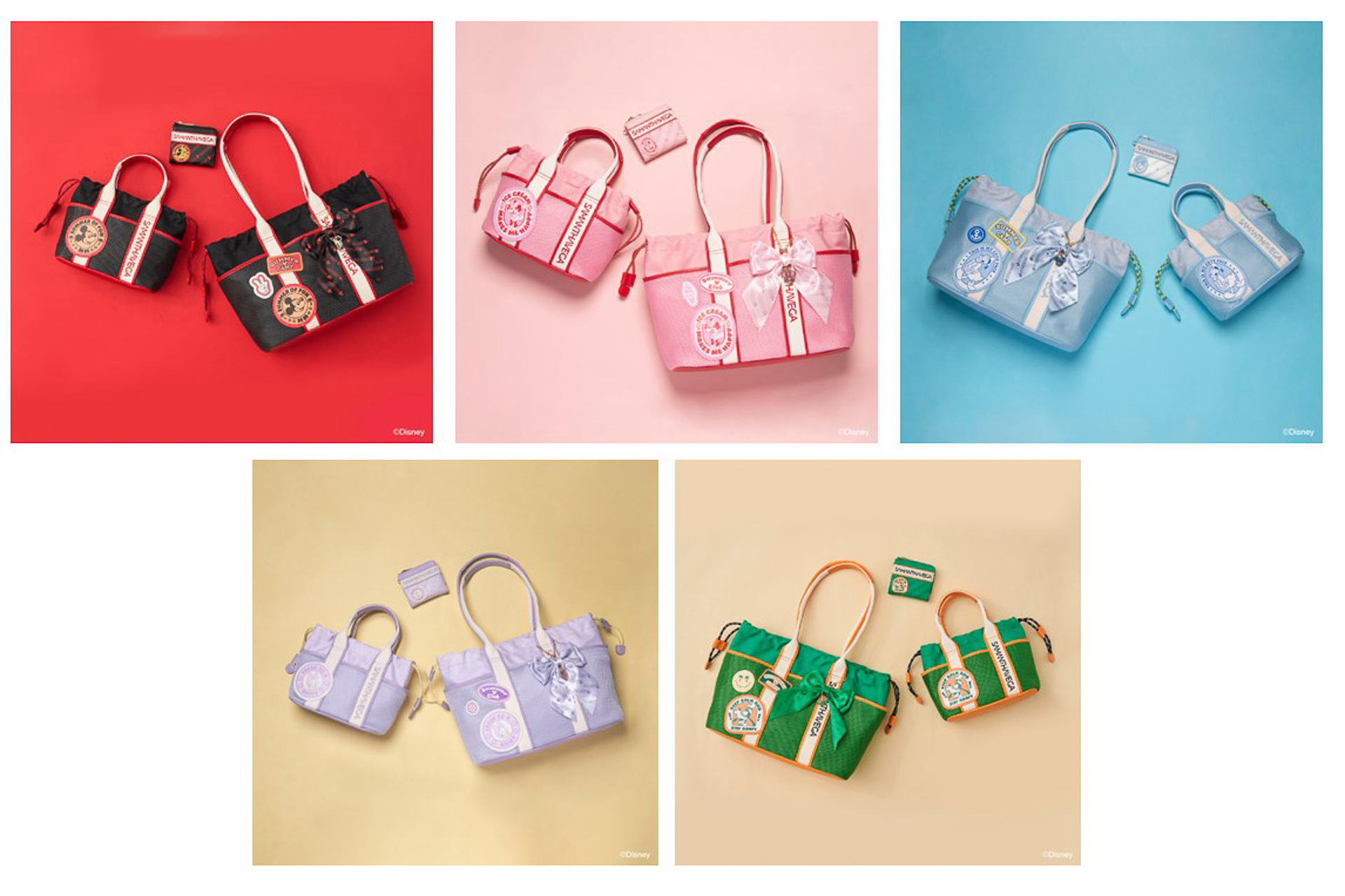 サマンサベガから「ミッキーマウス＆フレンズ」コレクションが発売