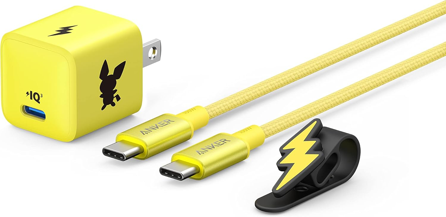 USB急速充電器 ピチューモデル 20W