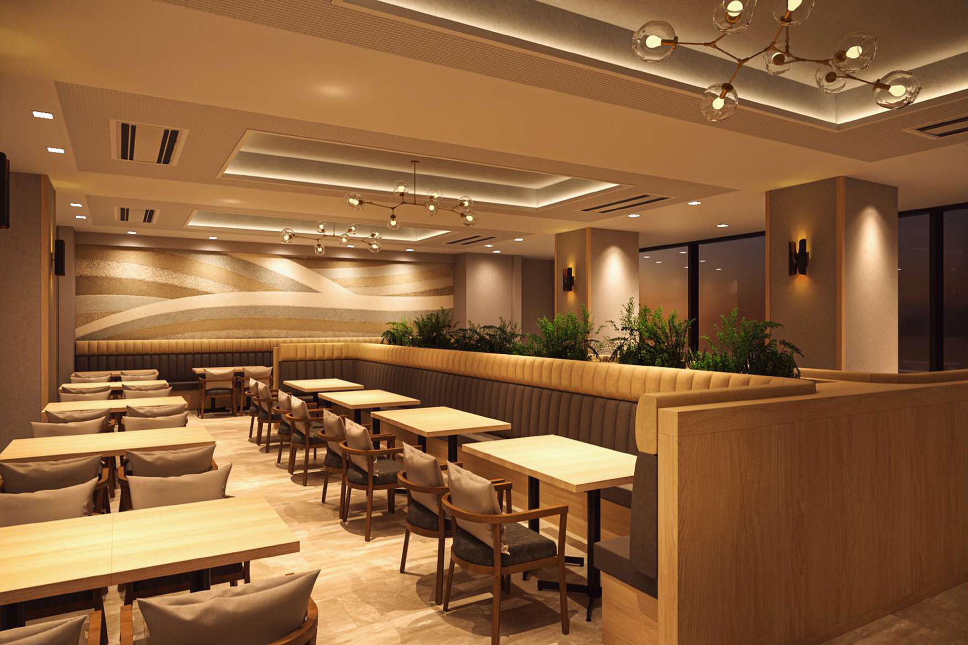 夕食バイキングはアルコールも飲み放題