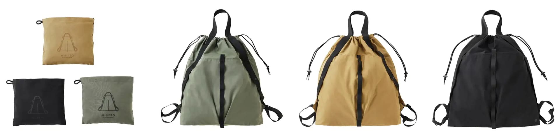 MILESTO UTILITY パッカブル2WAYリュック