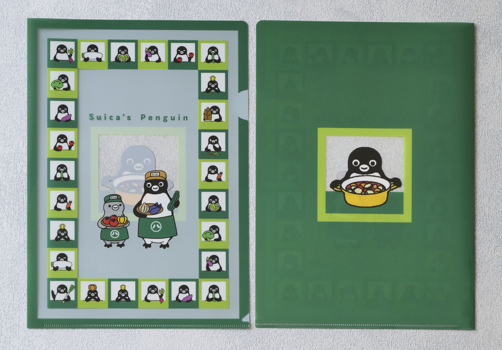 Suicaのペンギン A4クリアファイル（やさい）