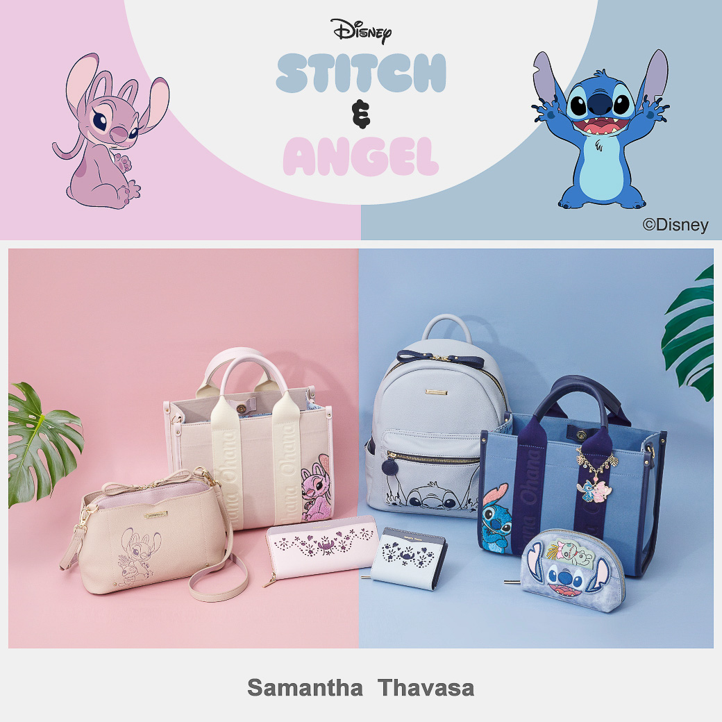 サマンサタバサが「リロ＆スティッチ」コレクションが発売