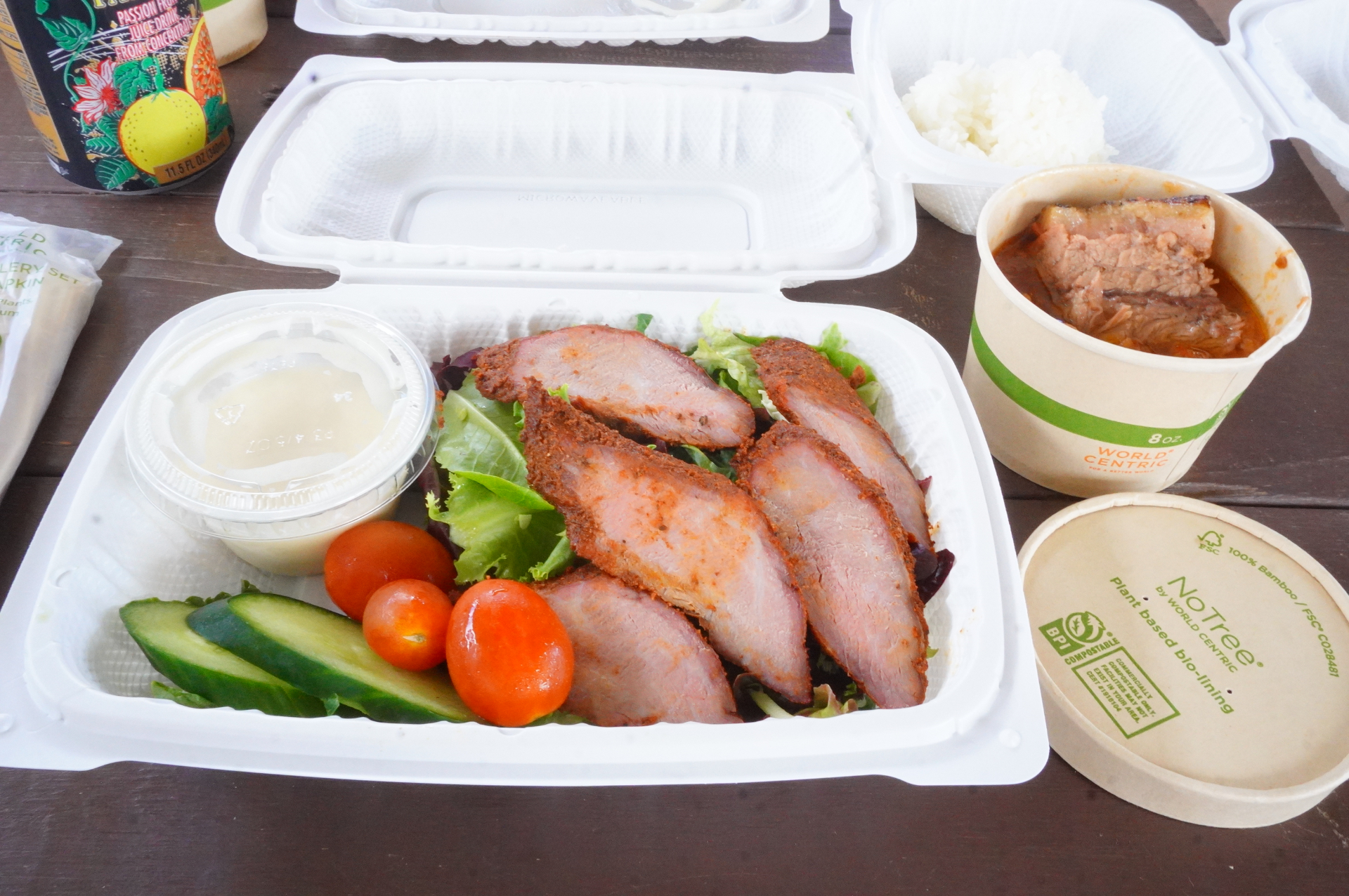 農作業を手伝ったあとはご褒美ランチ