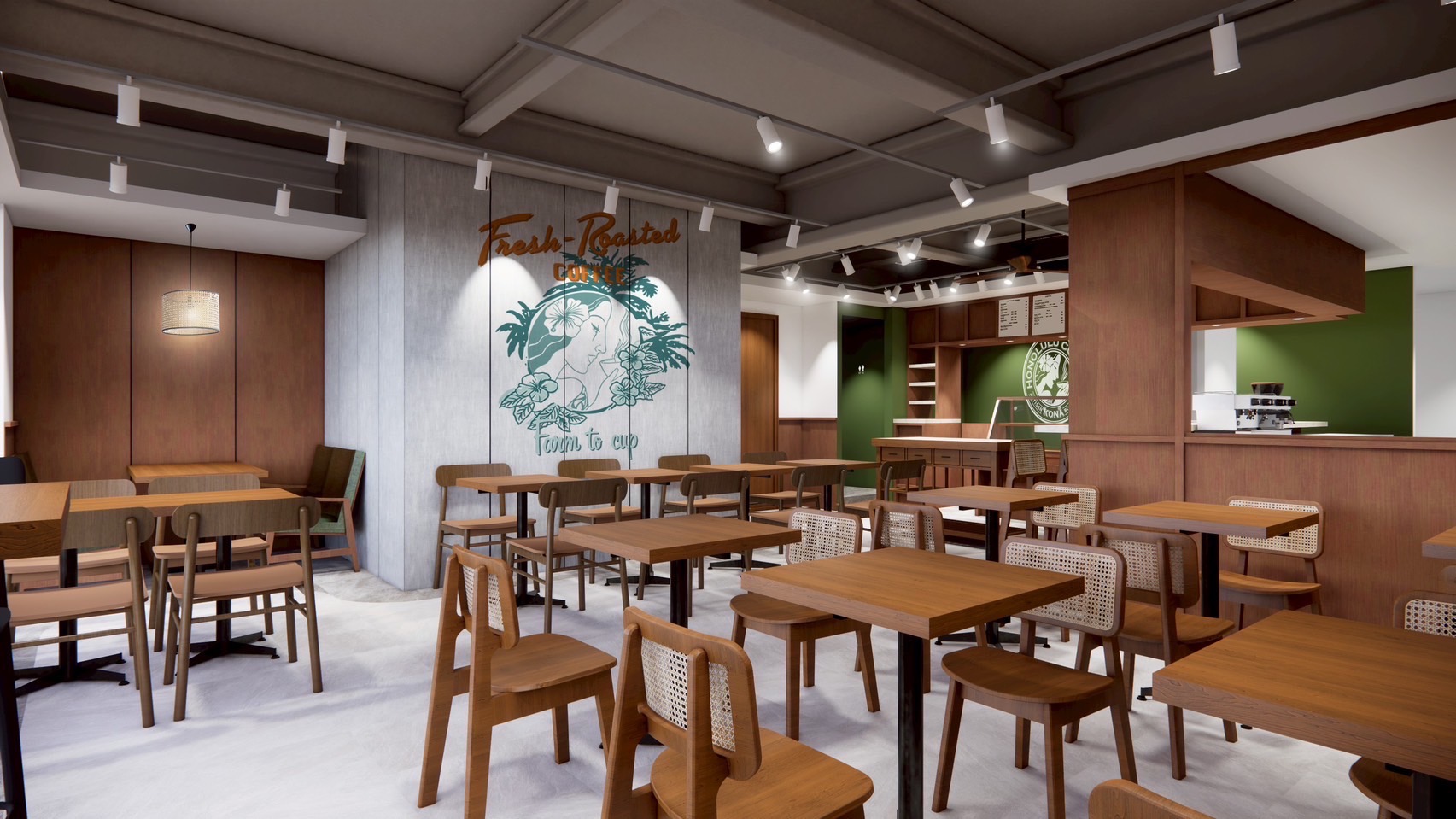 麻布十番店の店内イメージ