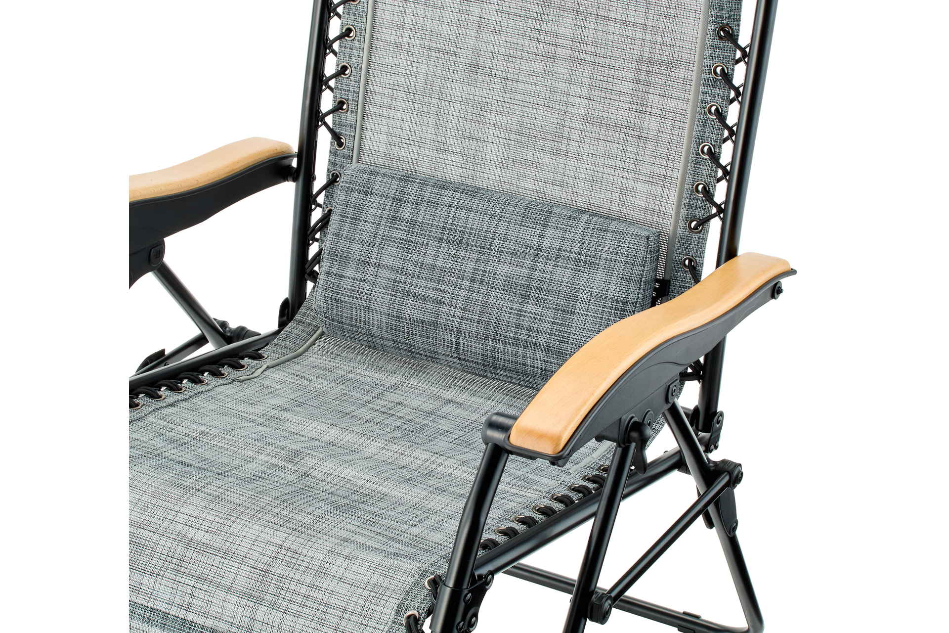 可動式のランバーサポートにより腰への負担を軽減