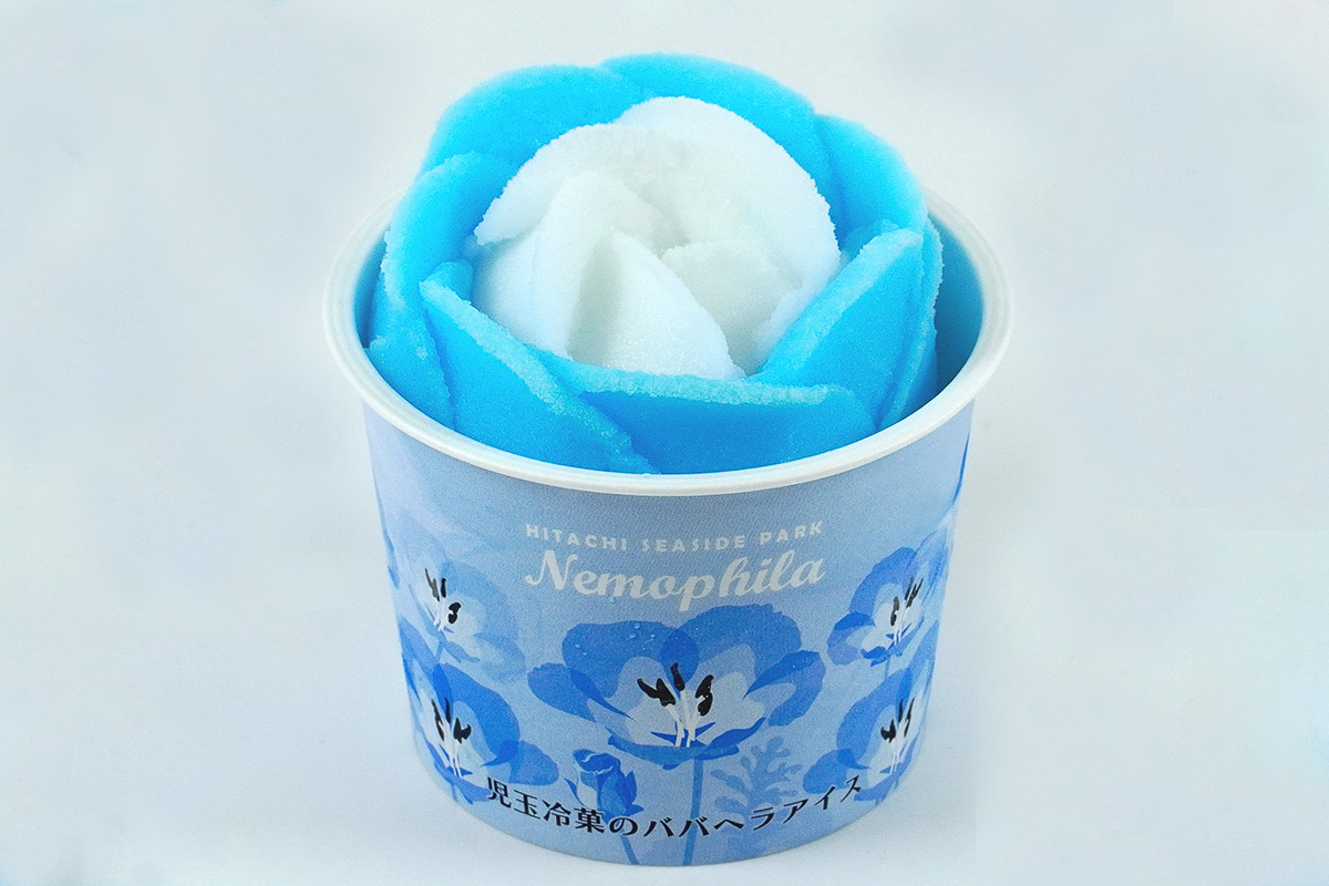 児玉冷菓のババヘラアイス「ネモフィラ」