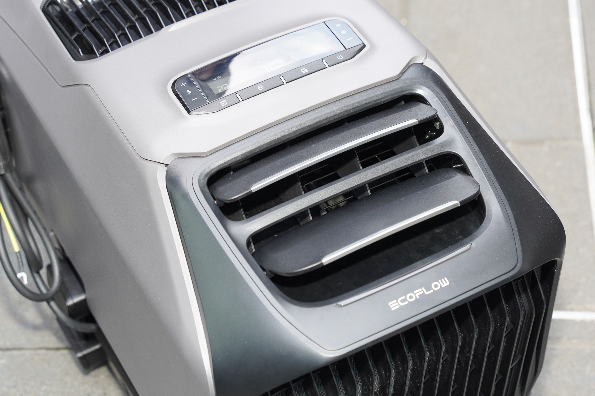 稼働中の送風口フィン