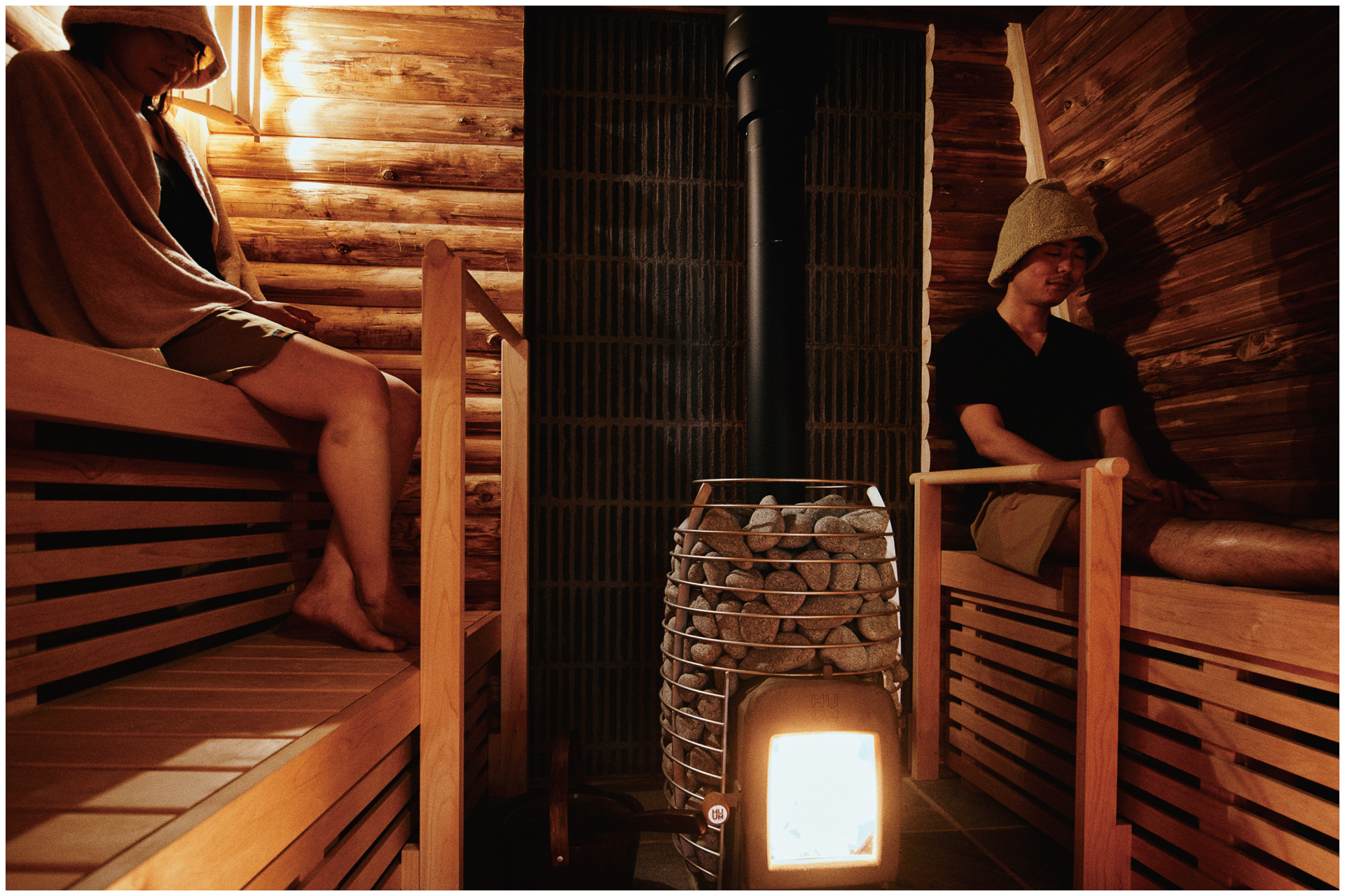 薪サウナではロウリュも楽しめる