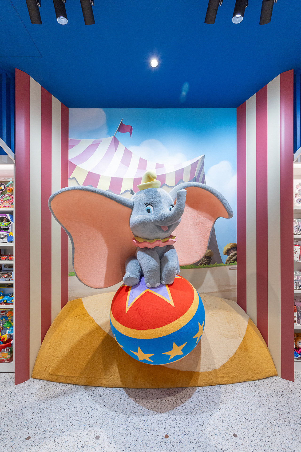 フォトスポットで記念撮影が楽しめる