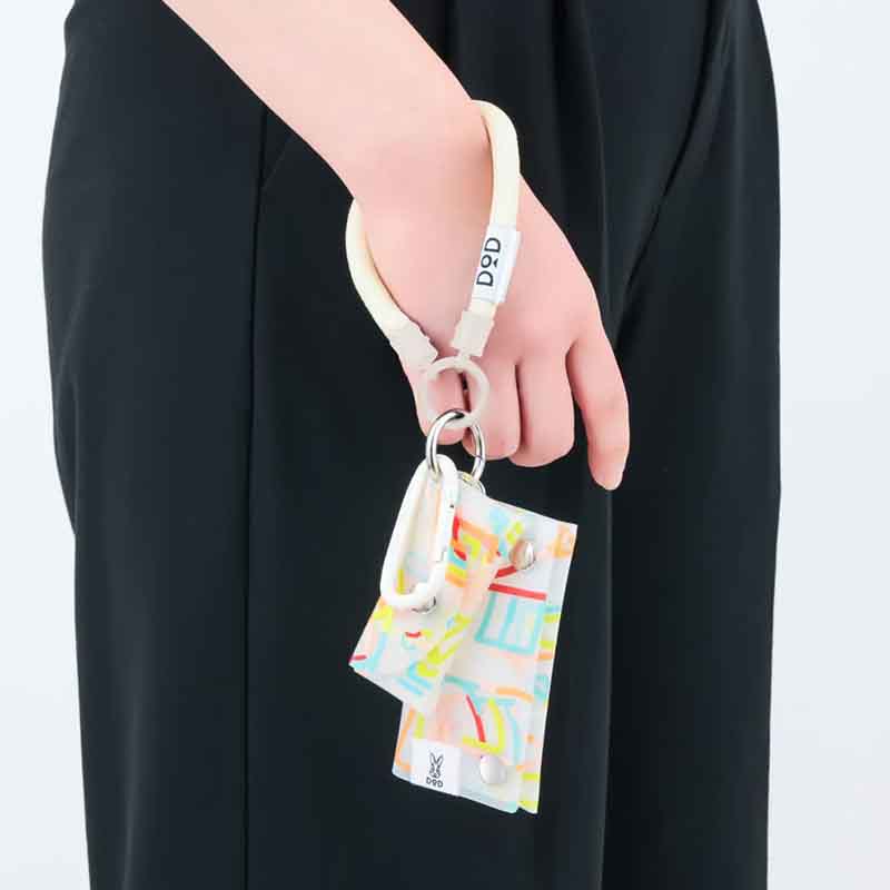 宝島チャンネル限定「DOD PVCウォレットセットBOOK WHITE」