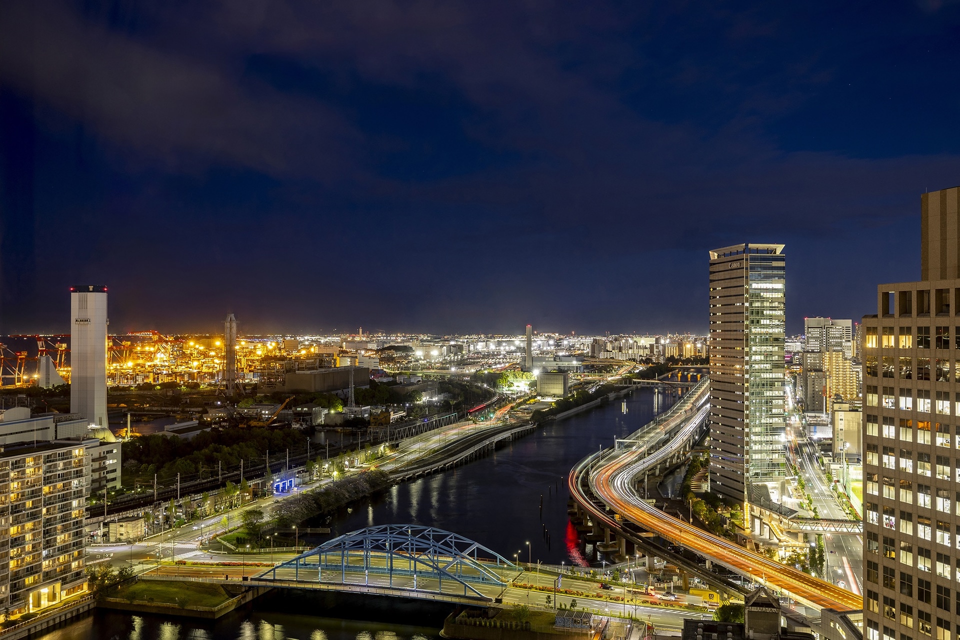 部屋からのカナルビュー