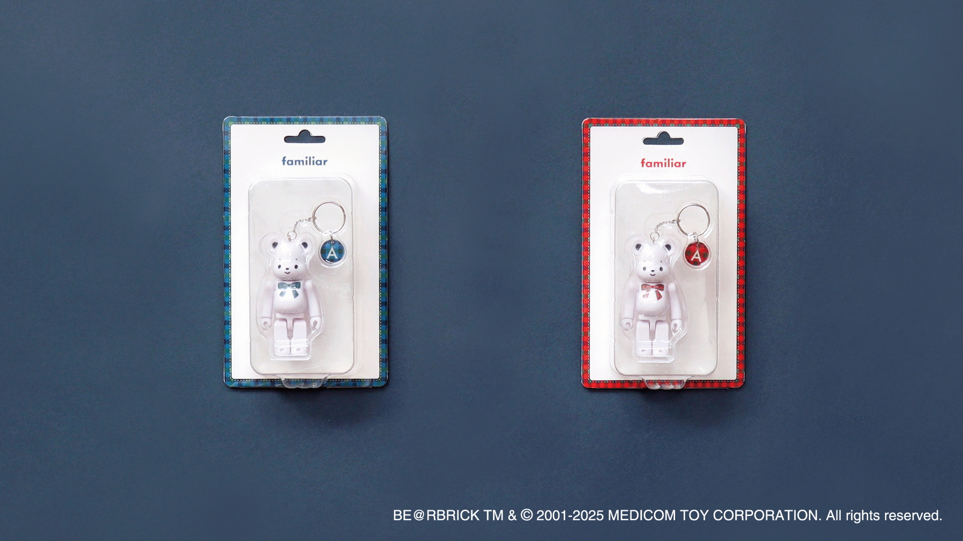 ベアブリック。ブリスターパック入り