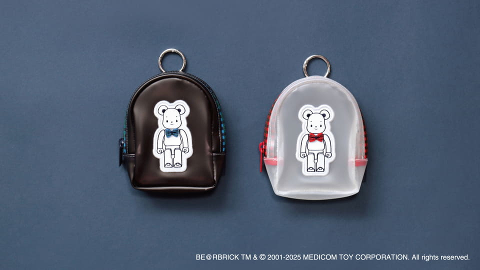 【未開封】ファミリア　ベアブリック　クリアポーチ　ブラック クリアポーチ〈BE@RBRICK × familiar〉 | ファミリア公式サイト