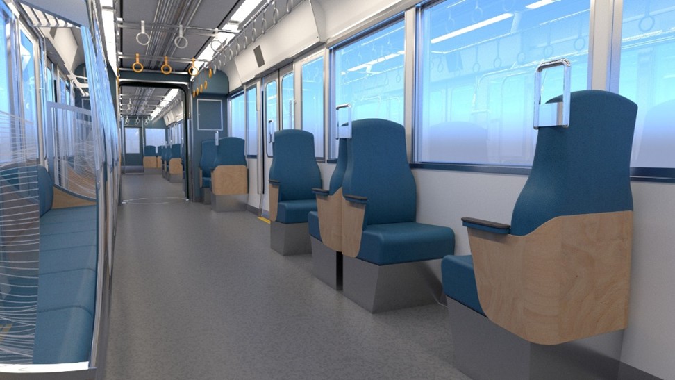 江ノ島をイメージした配色「江ノ島ブルー」