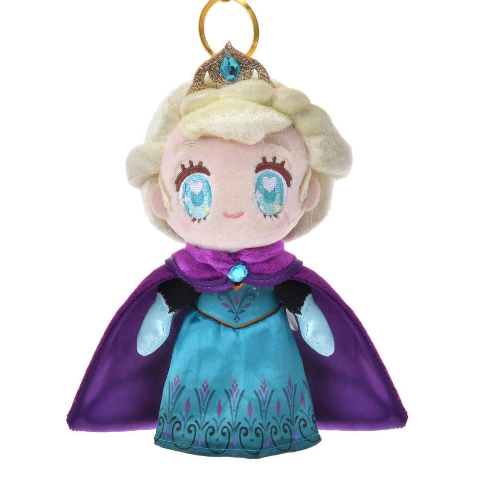 アナ雪の戴冠式ドレス柄のアイテム発売。アナとエルサのトート