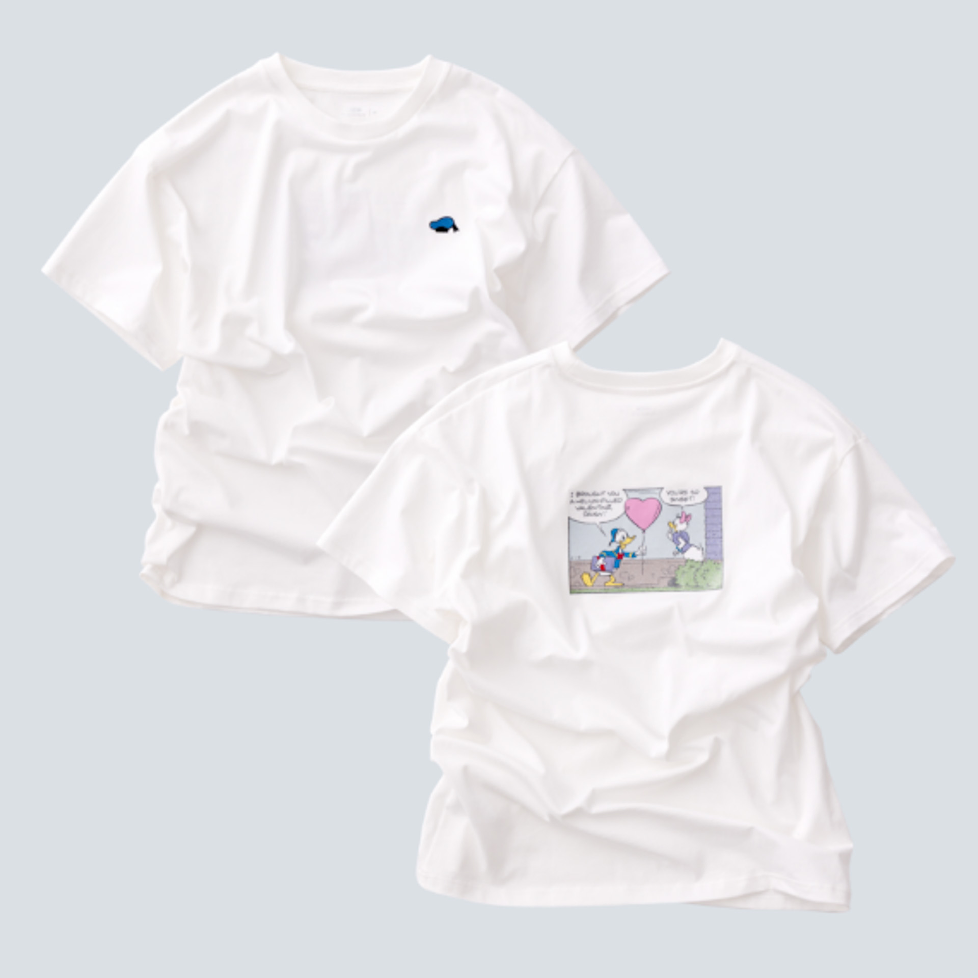 「UVコットングラフィックTシャツドナルド」
