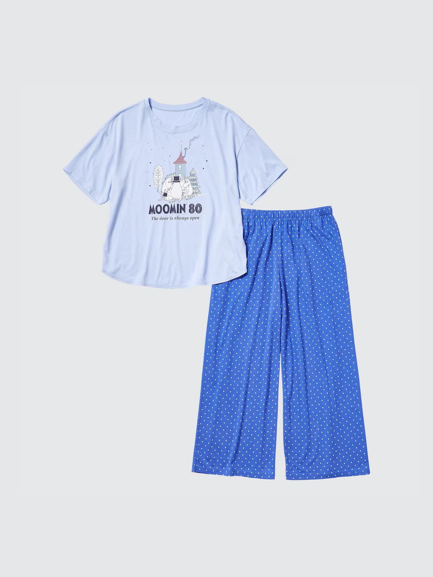 5月9日発売「ムーミン ラウンジセット/半袖」4種、XS～3XL