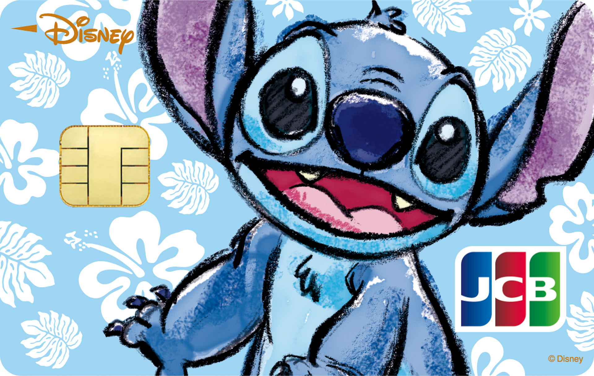 JCBが「リロ＆スティッチ」のスティッチを描いたクレジットカードを発行