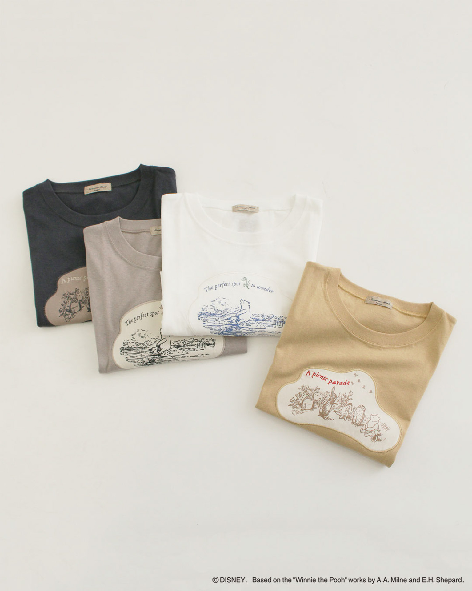 「アップリケTシャツ」（3850円）