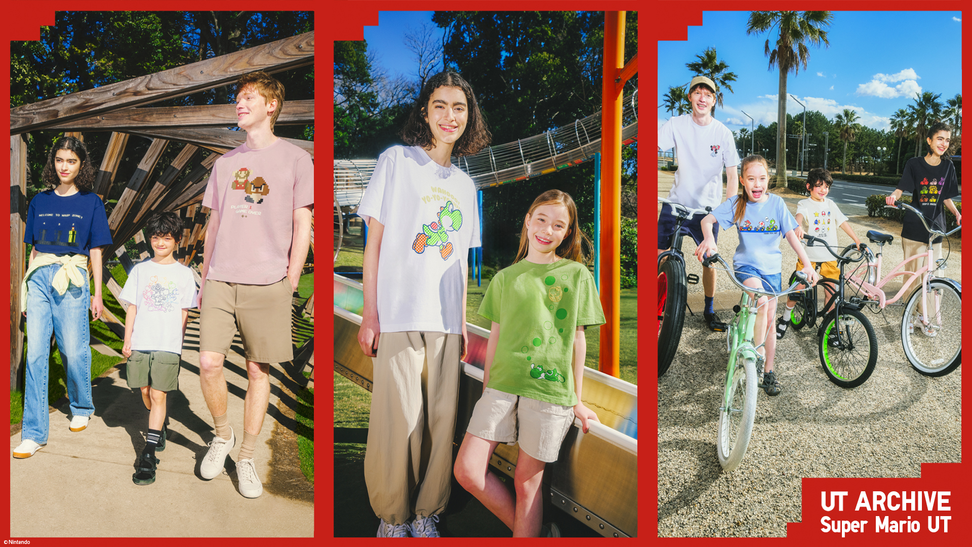 ユニクロUTから、過去に販売した「スーパーマリオ」コラボの人気柄が再販