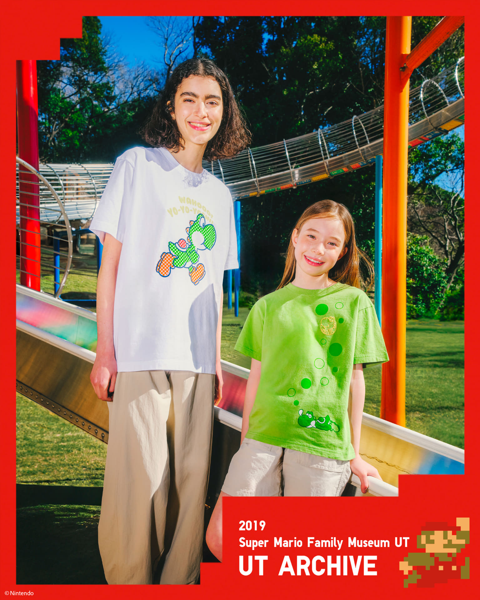 親子でリンクコーデも