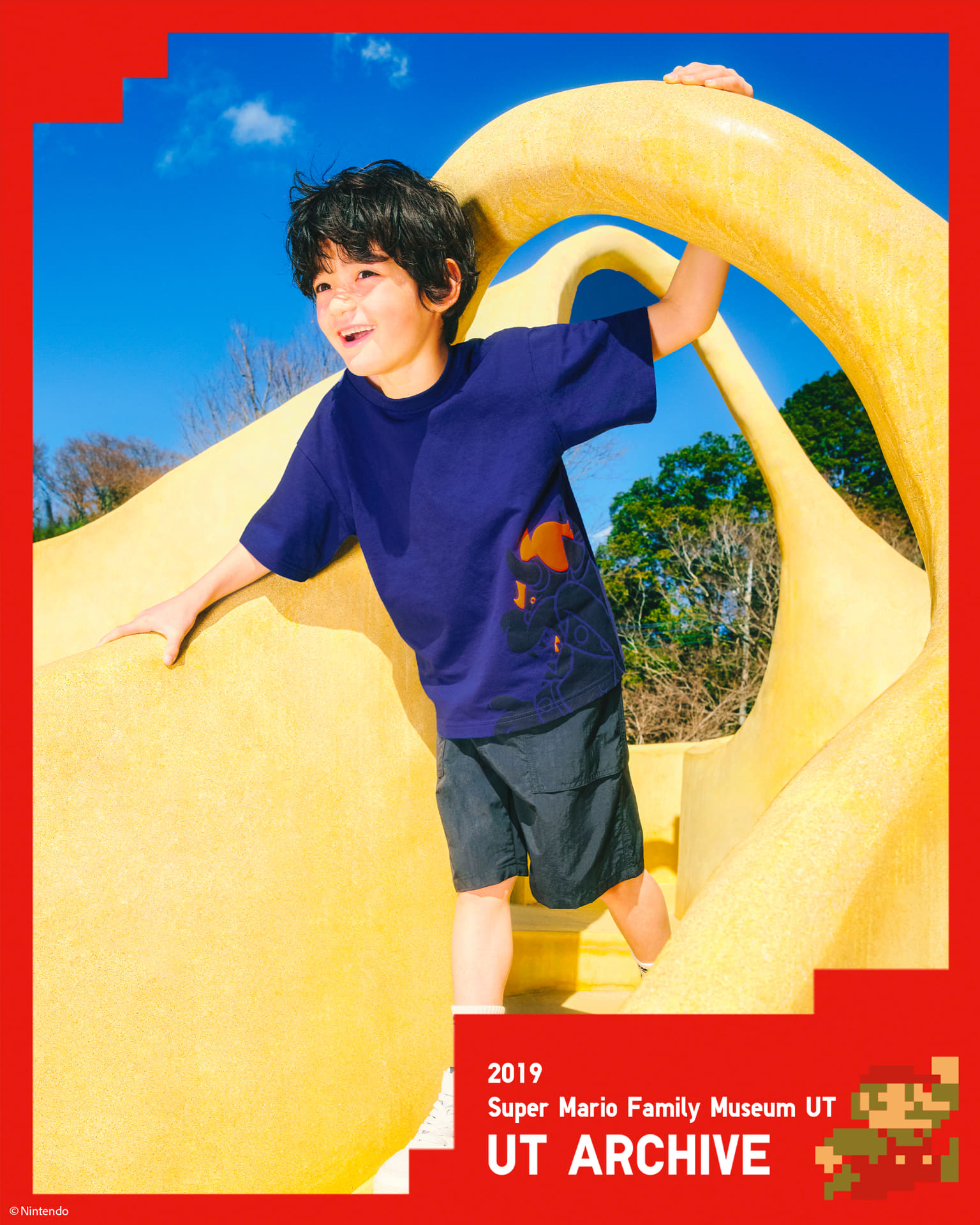 親子でリンクコーデも