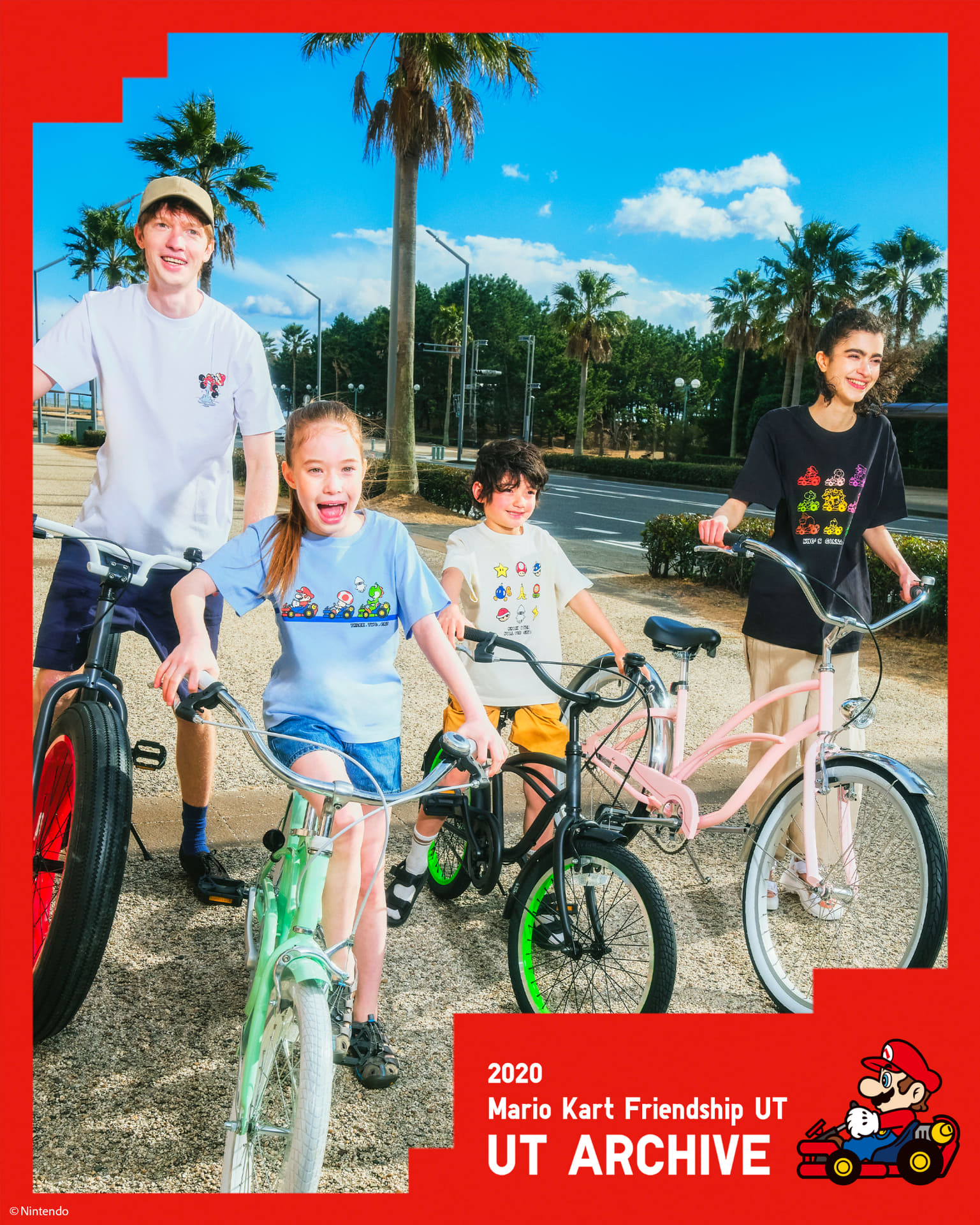 親子でリンクコーデも